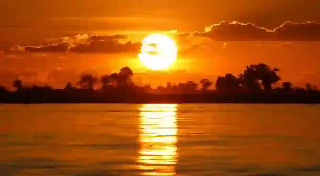 Botswana sunset over the Chobe River ©Joachim Huber/Flickr