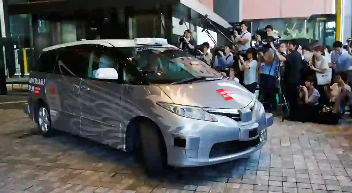 The RoboCar MiniVan in Tokyo