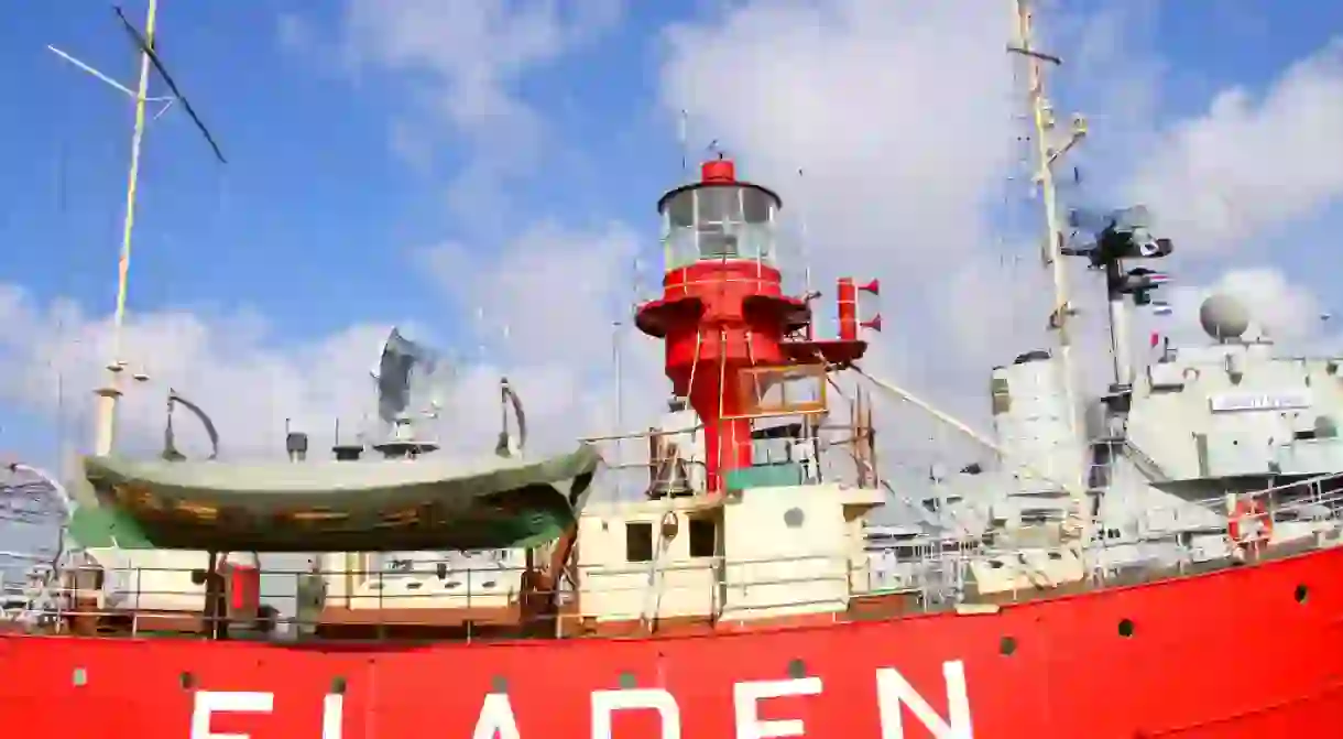 A gorgeous shot of the Fladen ship at the Maritiman Museum.