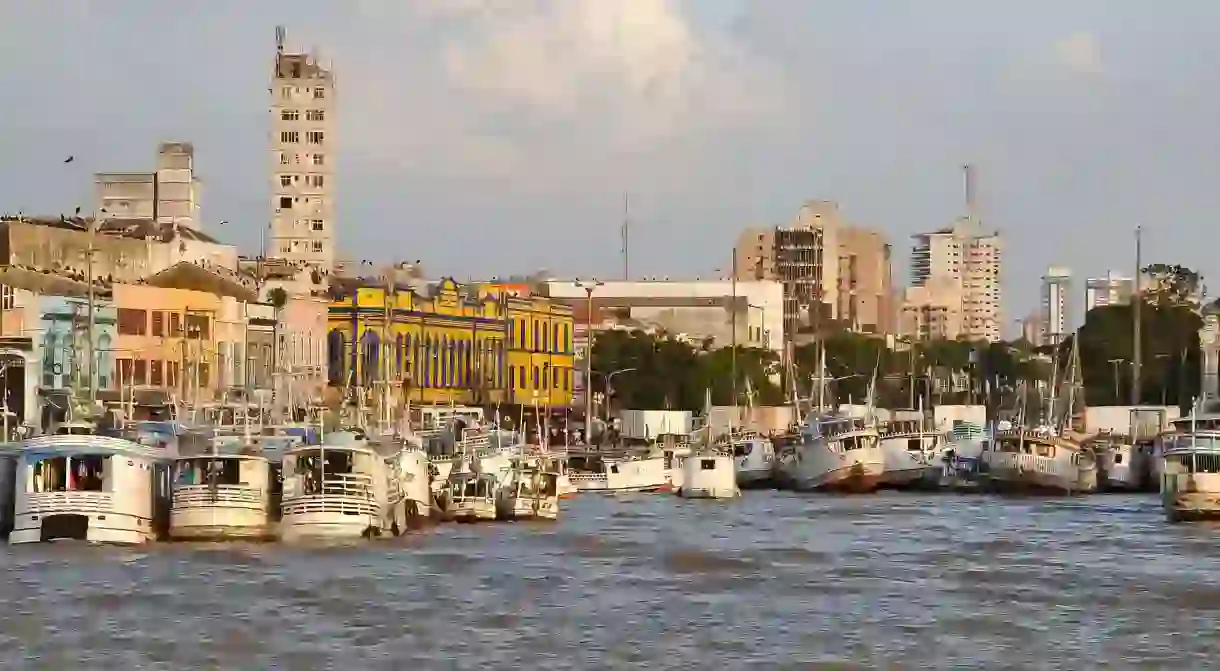 Docks in Belem, Brazil