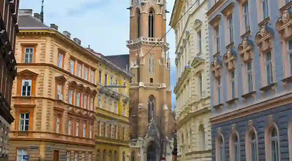 Cityscape of Vienna, Austria.