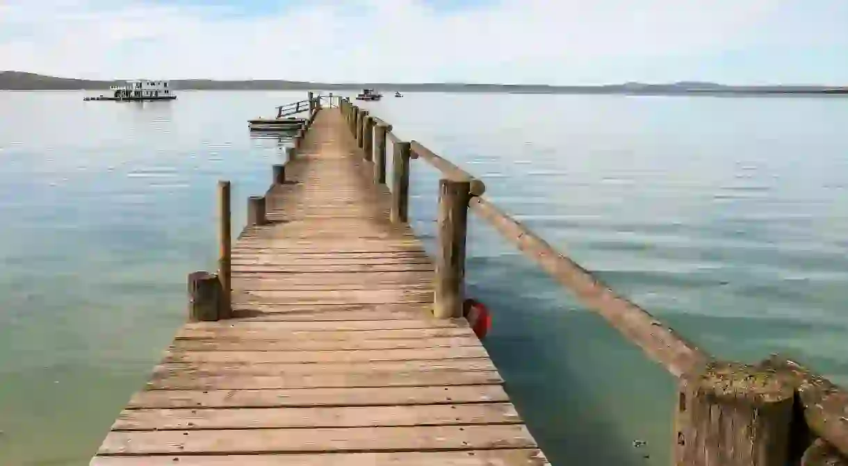 Langebaan Lagoon in the West Coast National Park