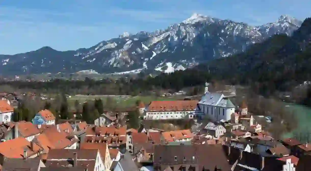 Soak up picturesque views of the Bavarian Alps and Füssen Old Town as you explore the city