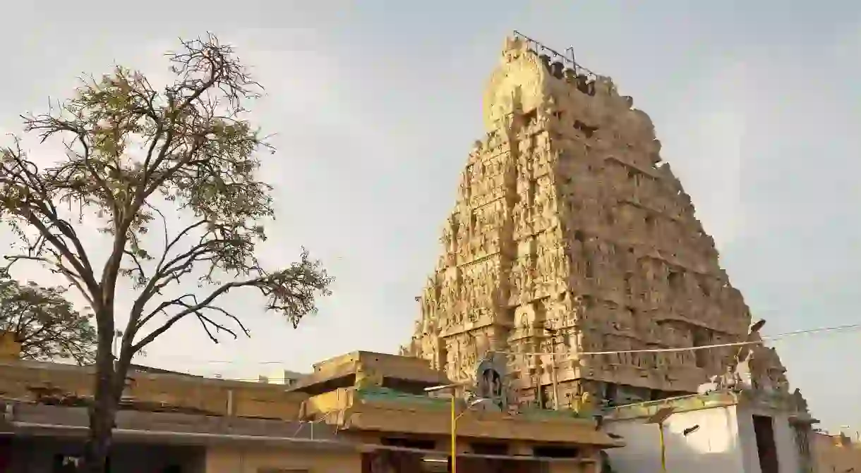 Kamakshi Amman temple, Kanchipuram kancheepuram, Tamil Nadu, India.