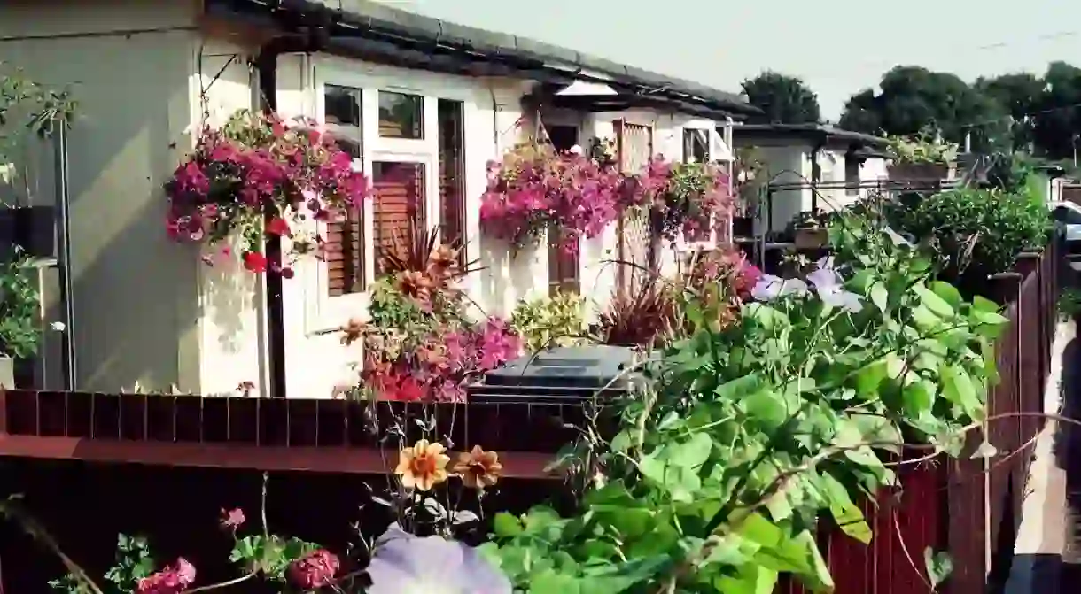 The Excalibur Estate, post-war prefab estate in Catford, South London