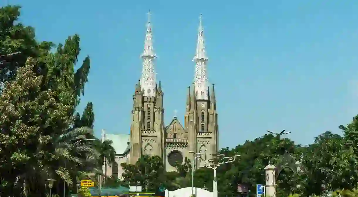 Cathedral Jakarta, Indonesia.