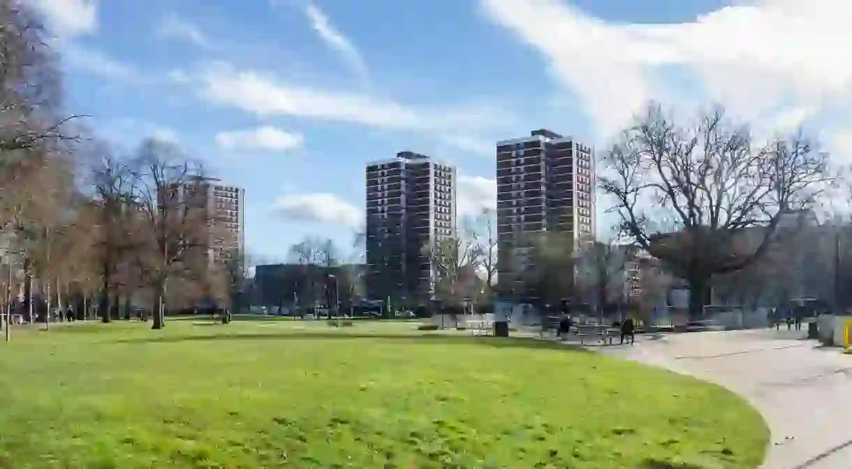 Shepherd’s Bush has plenty of green space for taking some time out to relax