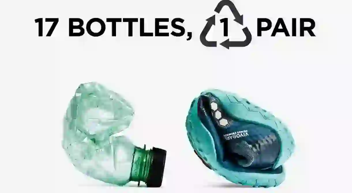 VIVOBAREFOOTs newest line diverts 17 plastic bottles from landfills with each shoe made