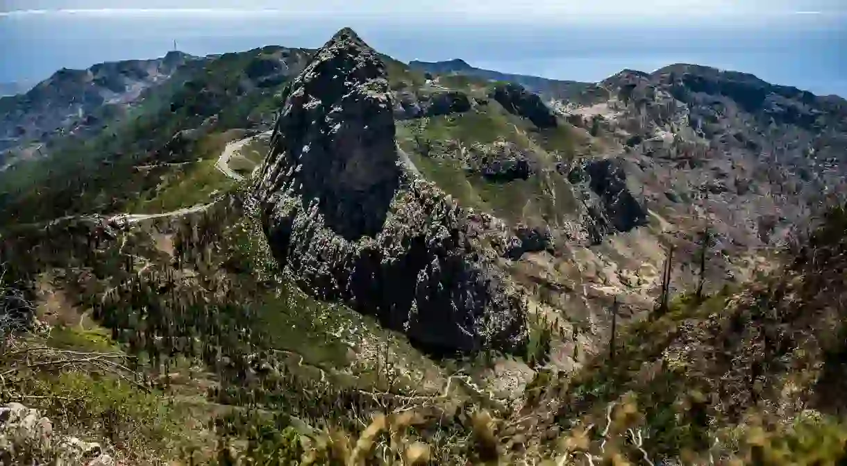 La Gomeras volcanic landscape