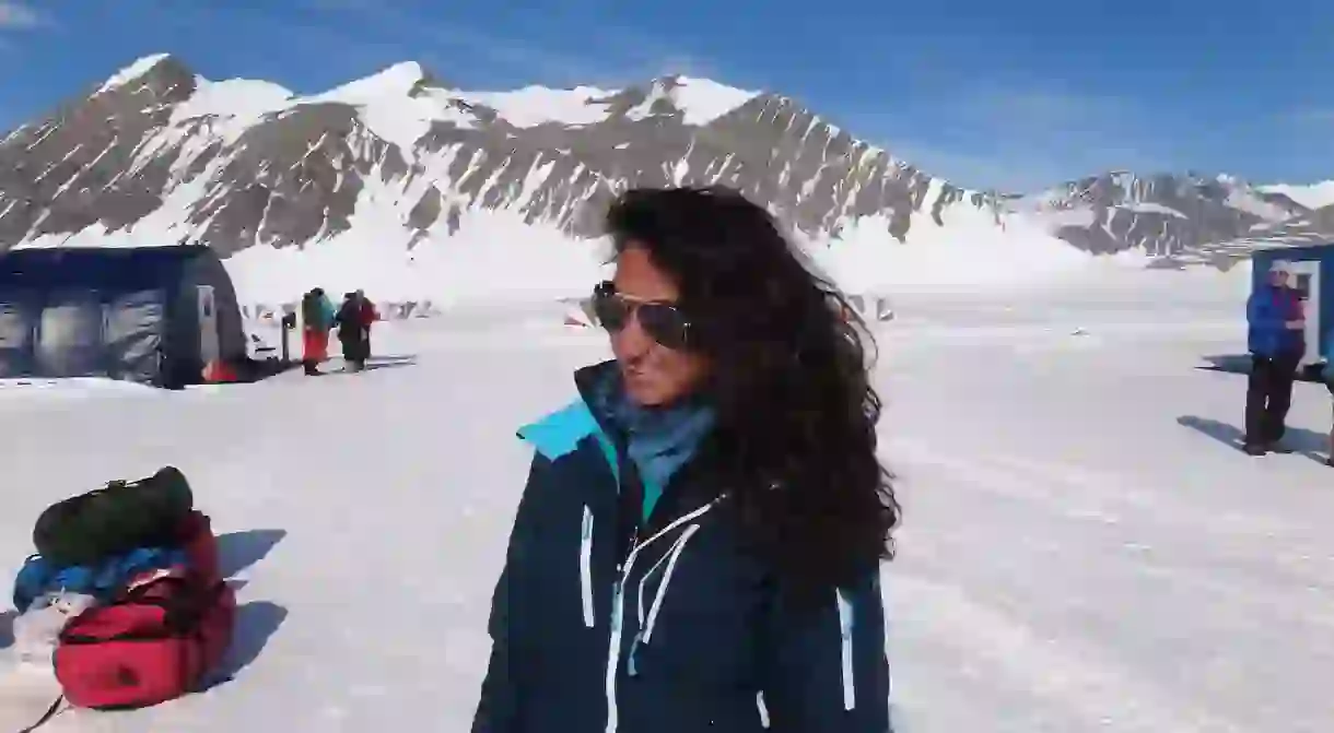 Raha Moharrak went against societal norms to climbs mountains