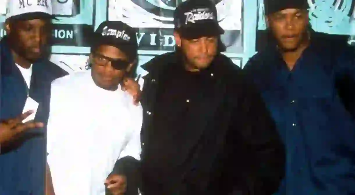 N.W.A at the 1991 MTV Video Music Awards