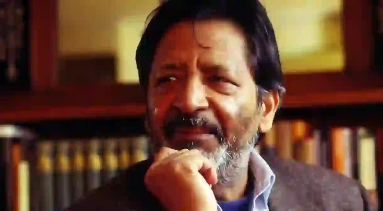 Author VS Naipaul in his London apartment, 7 April 1994