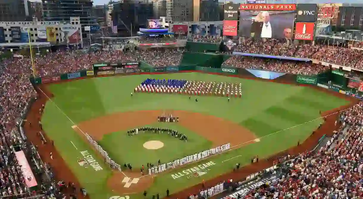 The 2018 MLB All-Star Game at Nationals Park in Washington, DC