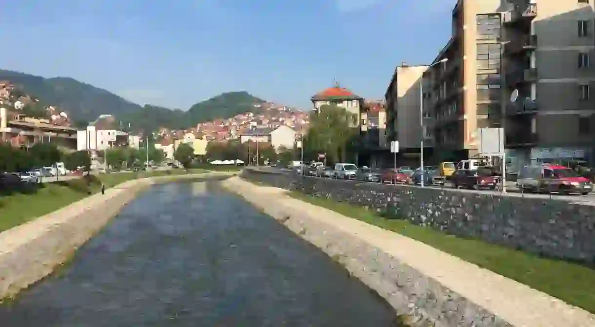 Relax along the river in Užice