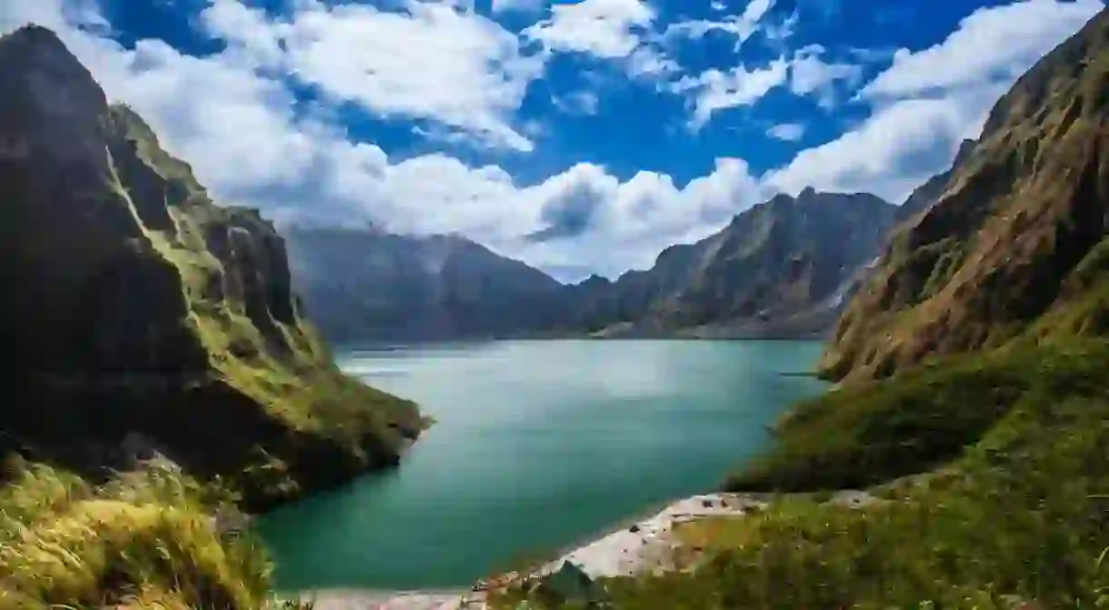 Mount Pinatubo, Philippines.