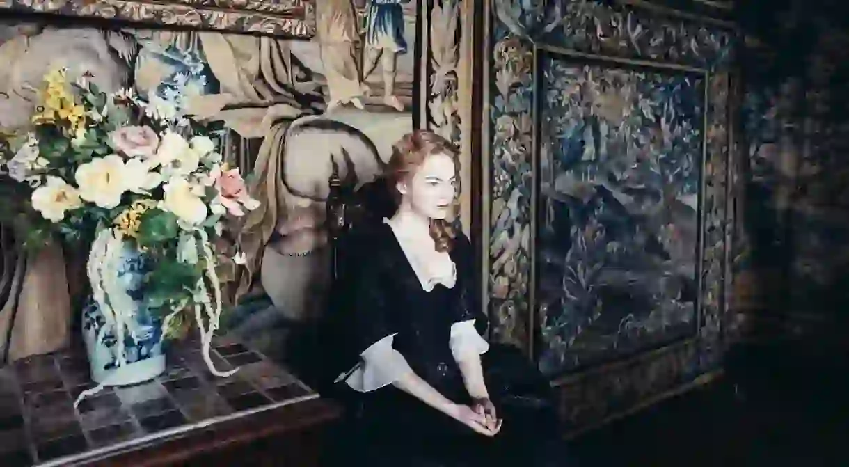 Emma Stone in The Favourite