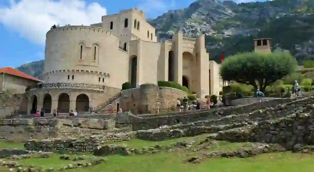 The Skanderbeg Museum in Kruja, dedicated to national hero George Kastriota Skanderbeg