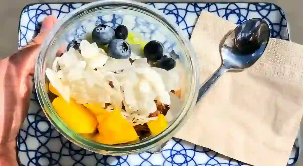 Granola gives a great morning boost