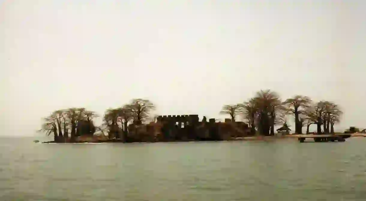 View of Kunta Kinte Island