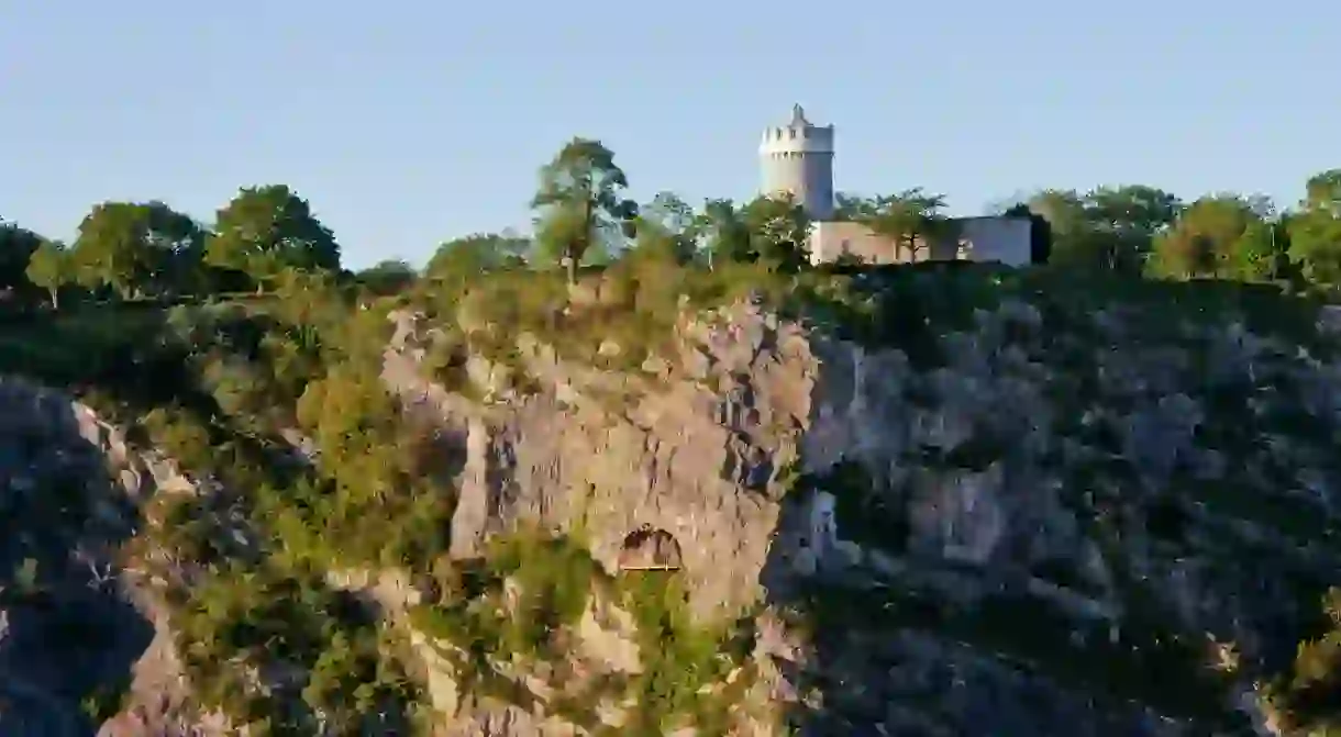 Observatory and caves of Clifton in Bristol