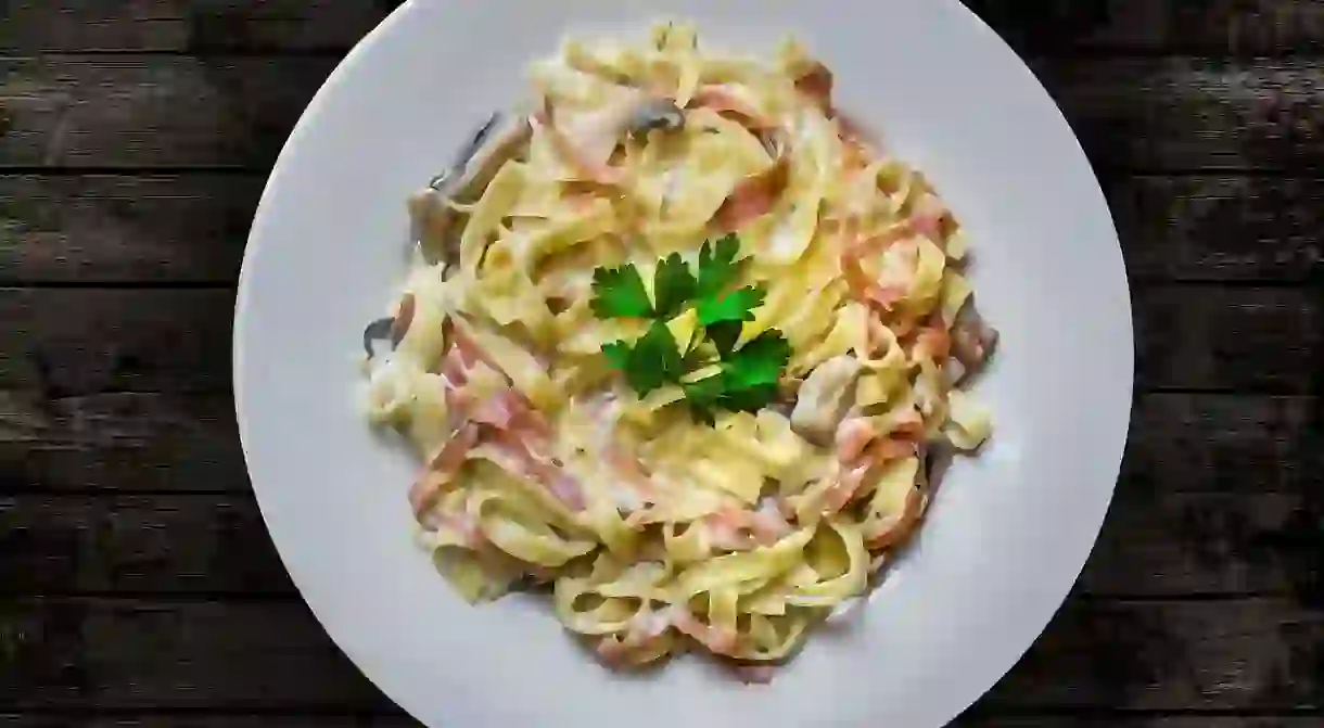 Pasta carbonara