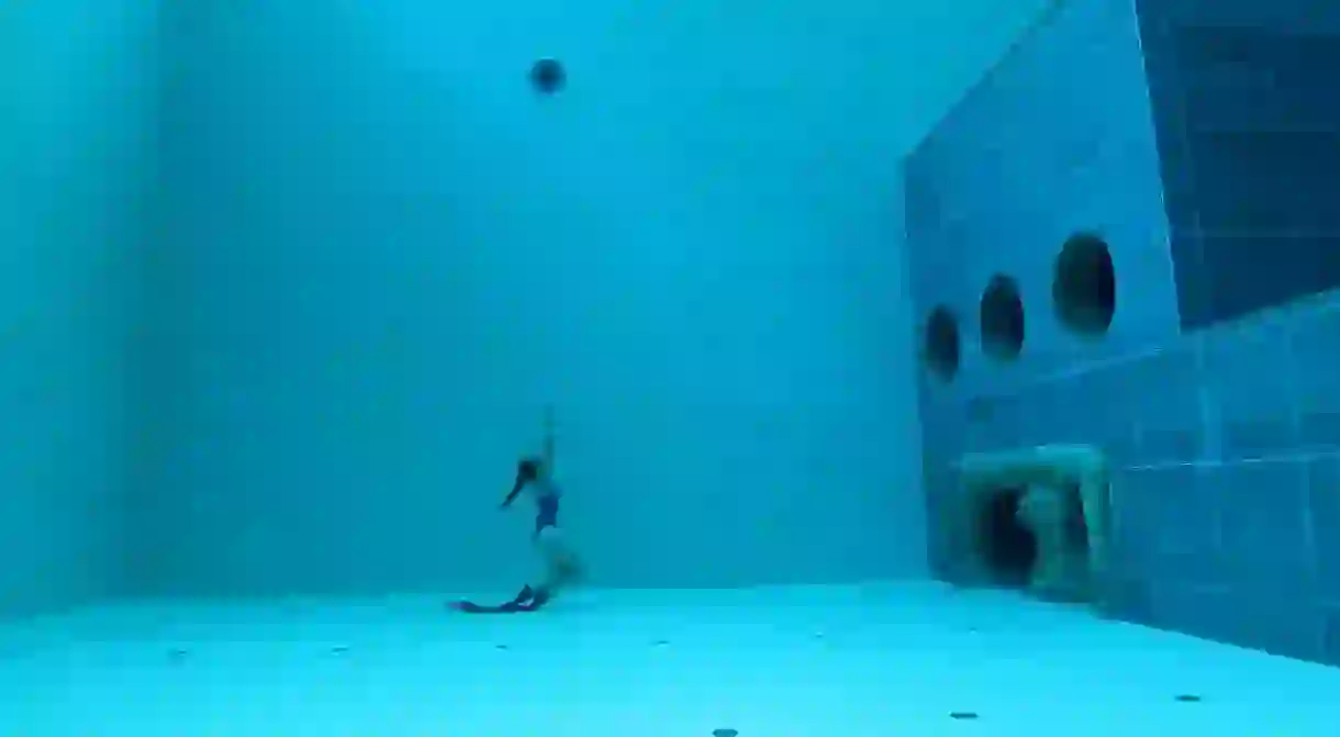 Deep Joy Y-40 in Venice, the worlds deepest pool