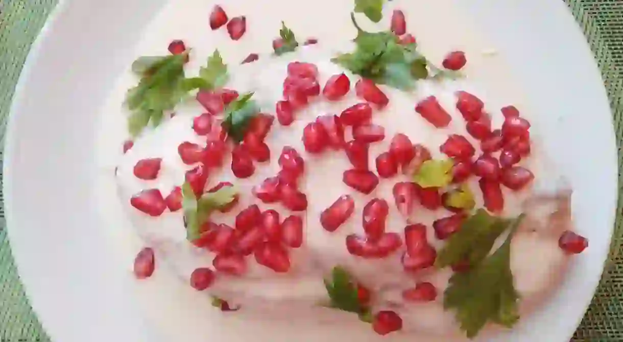 Chiles en nogada is one of the most patriotic Mexican dishes