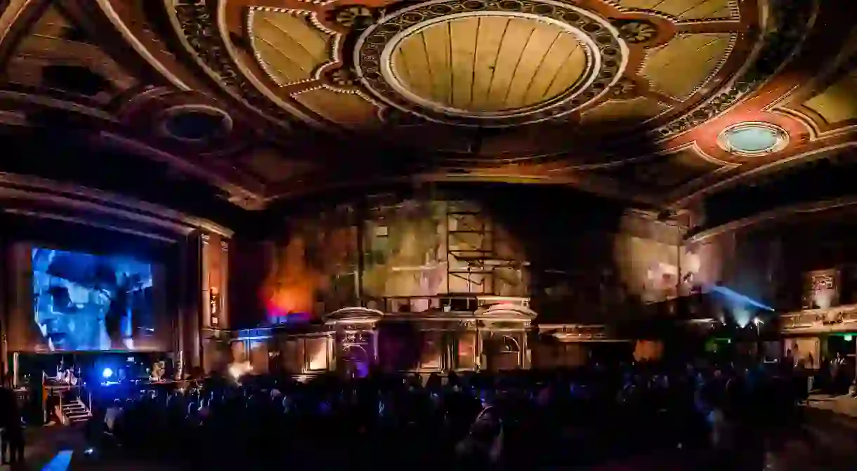 A disused London Theatre brought back to life through the Lost Lectures