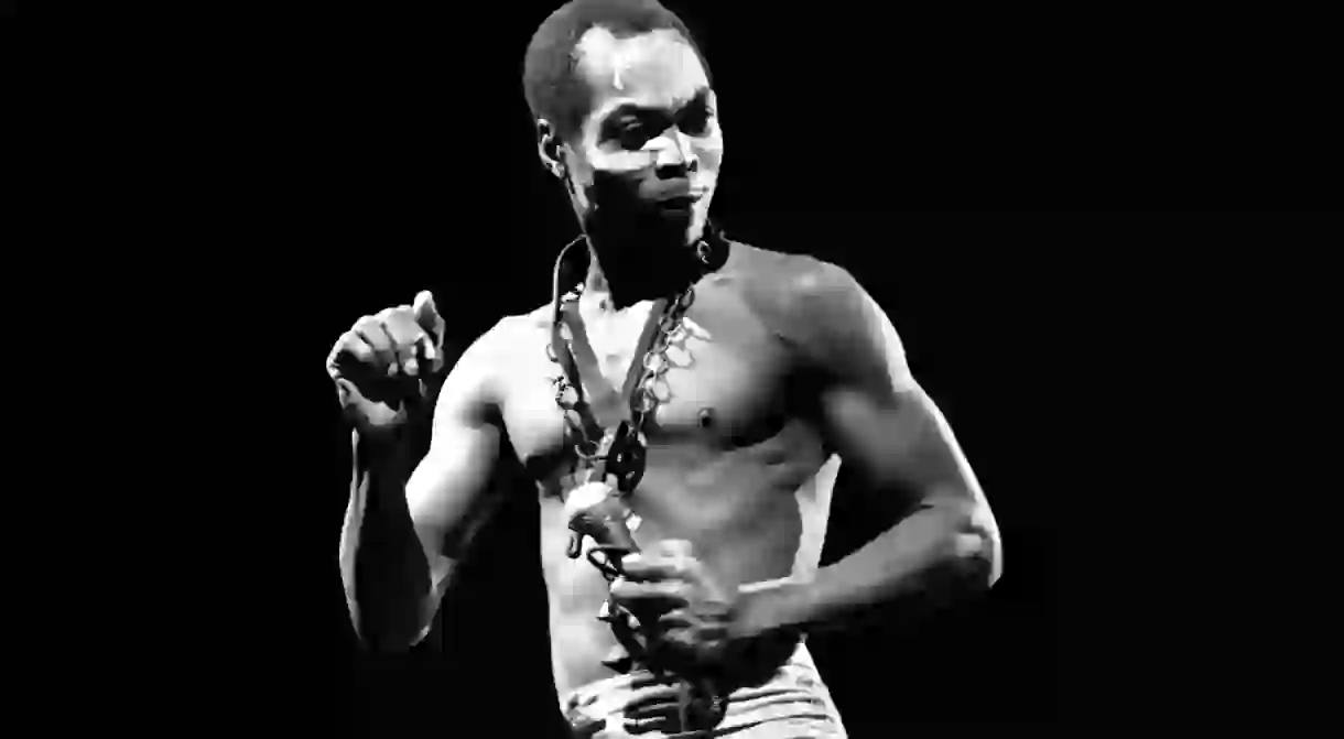 Nigerian musician and composer Fela Anikulapo Kuti