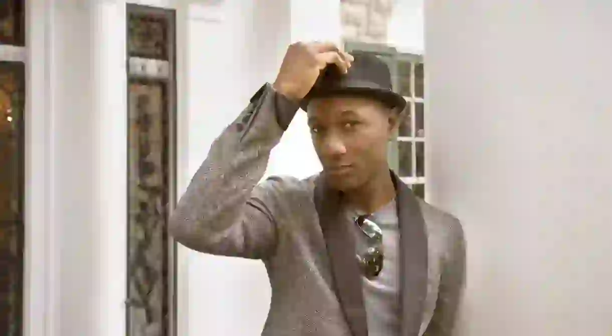 Aloe Blacc at Graceland, the home of Rock n’ Roll legend, Elvis Presley