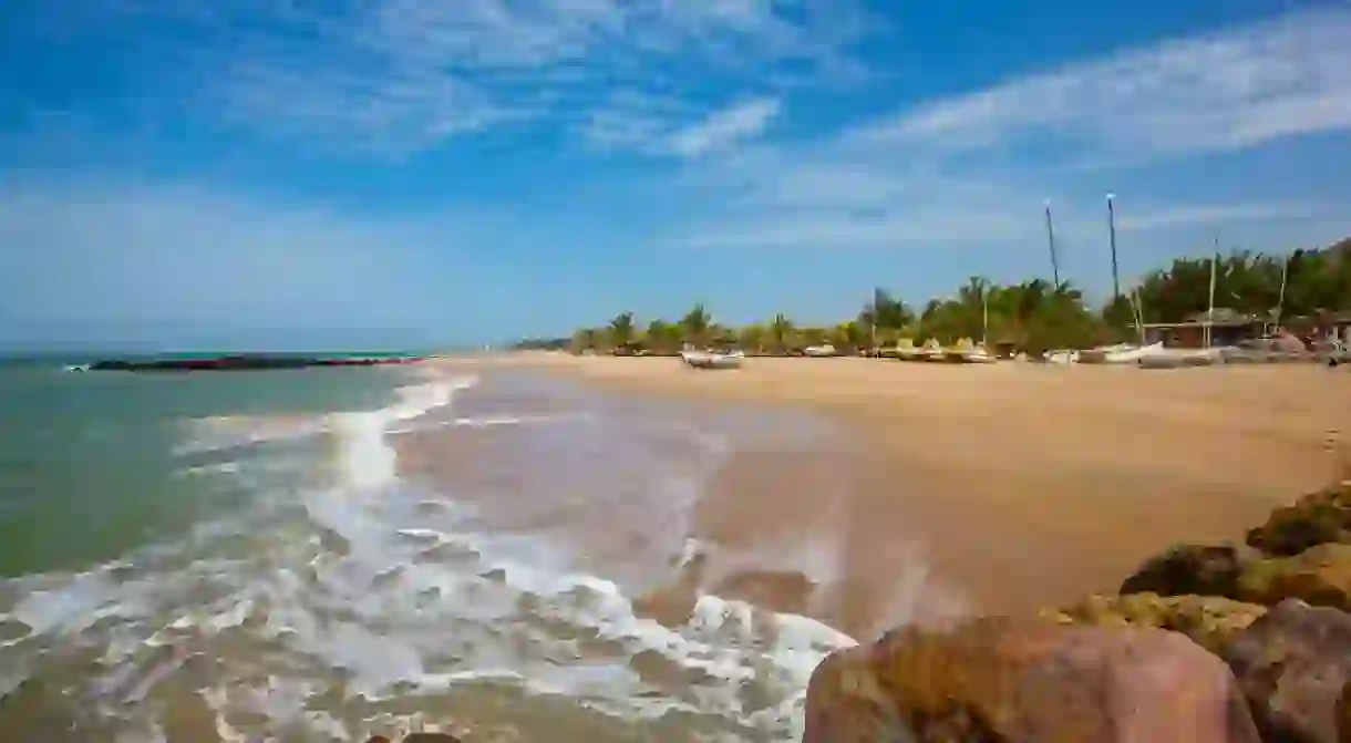 View of the beach at Lamantin Beach Resort and Spa, Saly