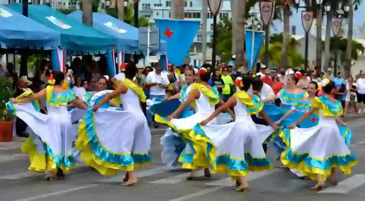 Festival time in Aruba