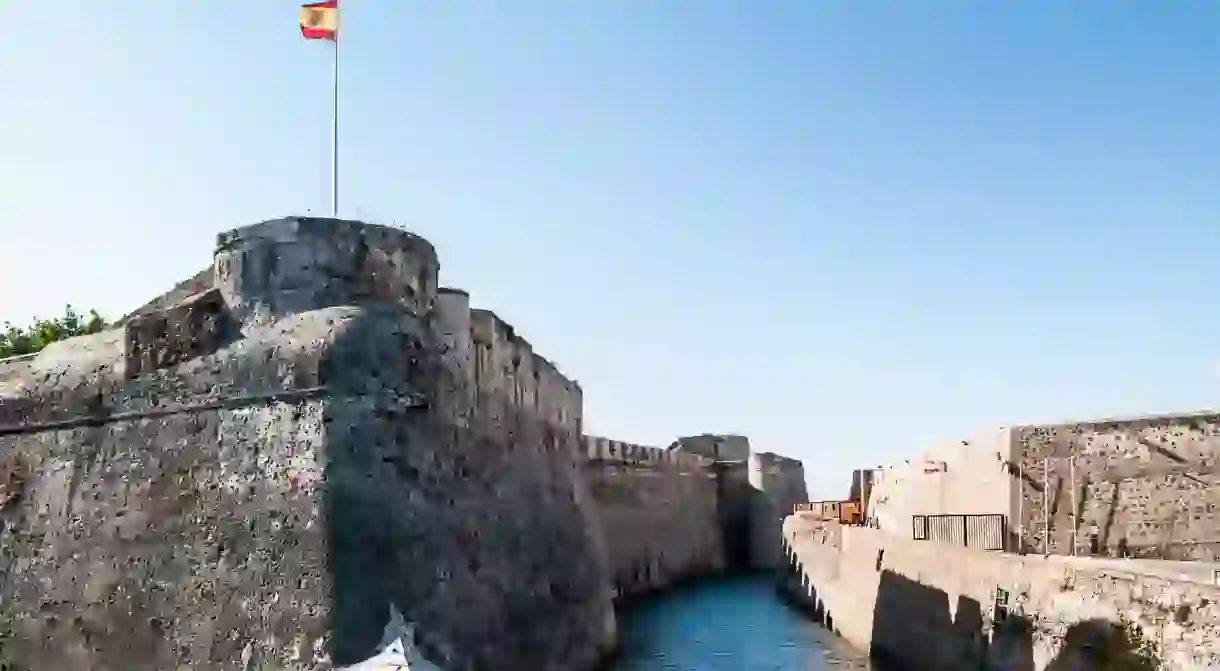 Castle of Ceuta, Spain.