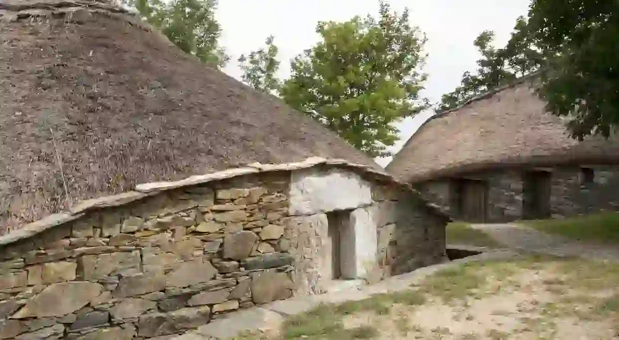 Traditional Houses, O Cebreiro Village