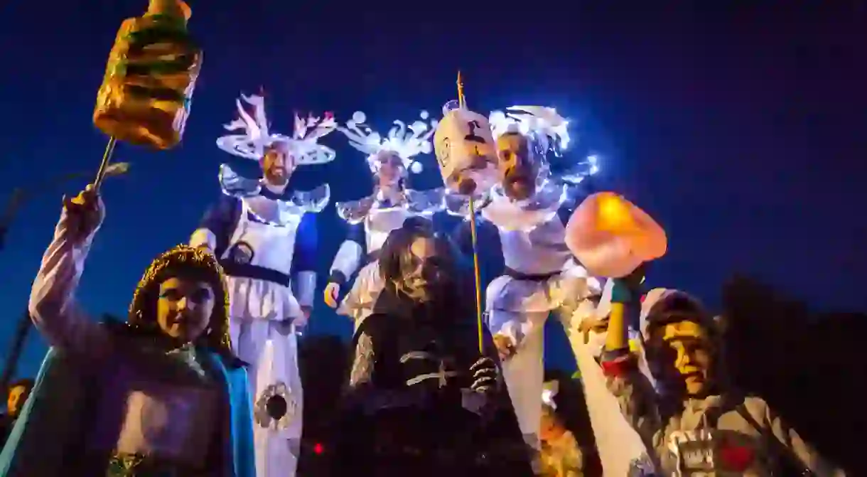 Baltimores Great Halloween Lantern Parade and Festival is an all-ages spectacle