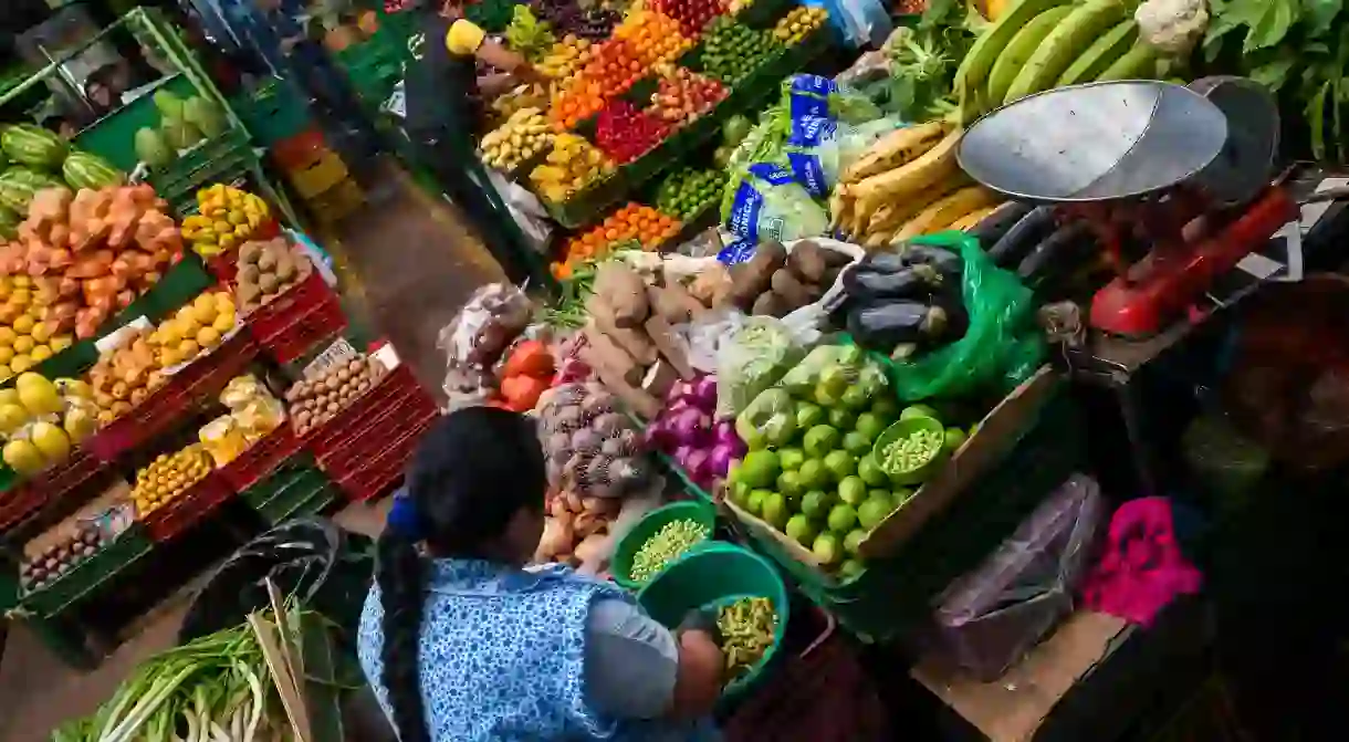 Colombia is among the largest food producers in the world