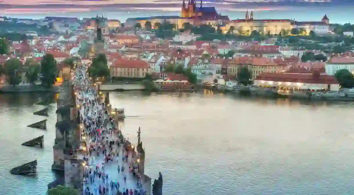 Charles Bridge and Prague Castle