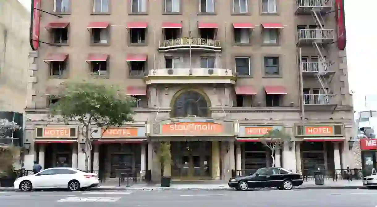 Historic Hotel Cecil in LA now known as Stay on Main