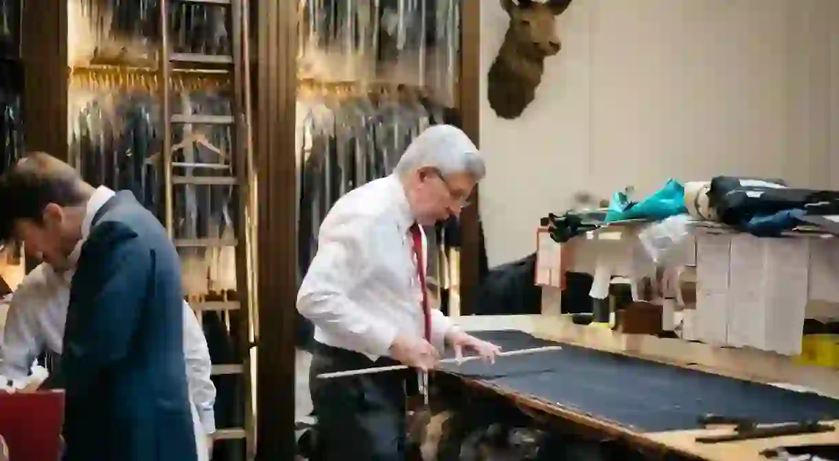 Savile Row is the undisputed home of British tailoring