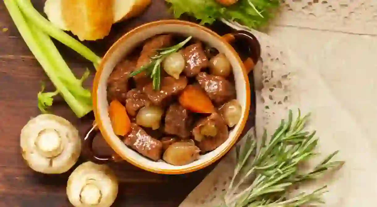 Beef bourguignon