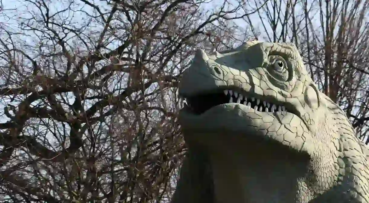 The Crystal Palace dinosaurs were first unveiled to the public in 1854