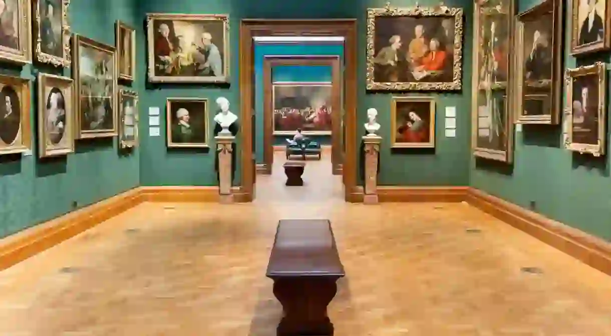 Entry to the National Portrait Gallery is free