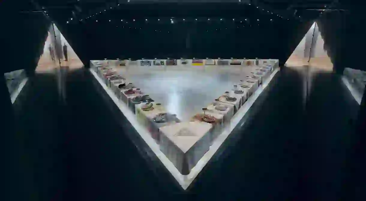 Judy Chicago’s ‘Dinner Party’ remains controversial