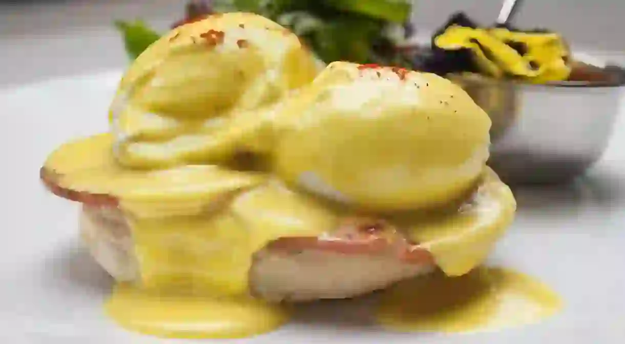 Head to Babu Ji for some aloo naan benedict