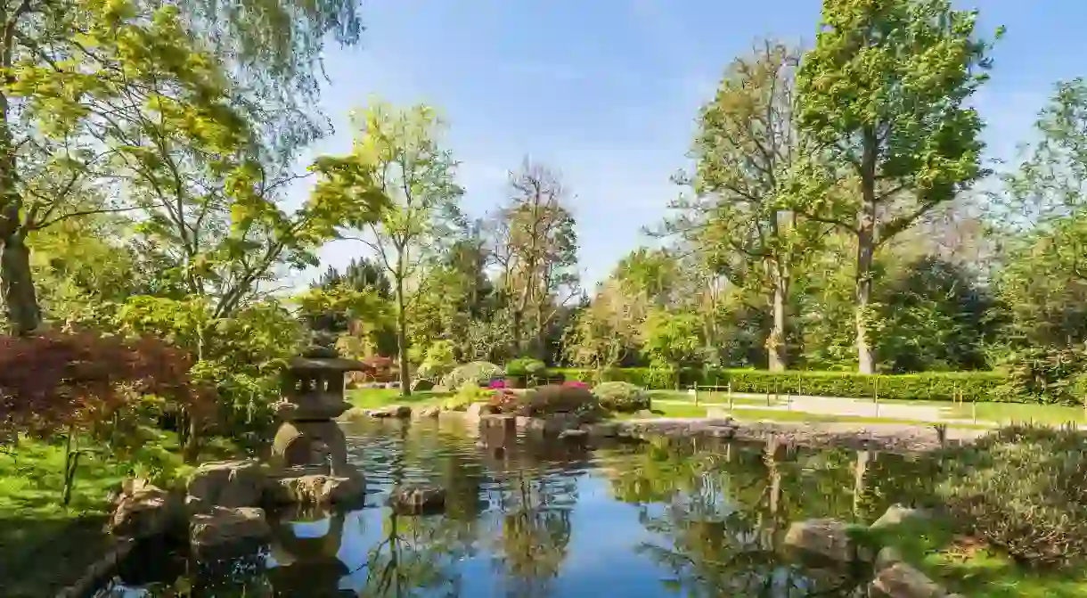 Kyoto Garden is a great place to retreat from the noise of the city