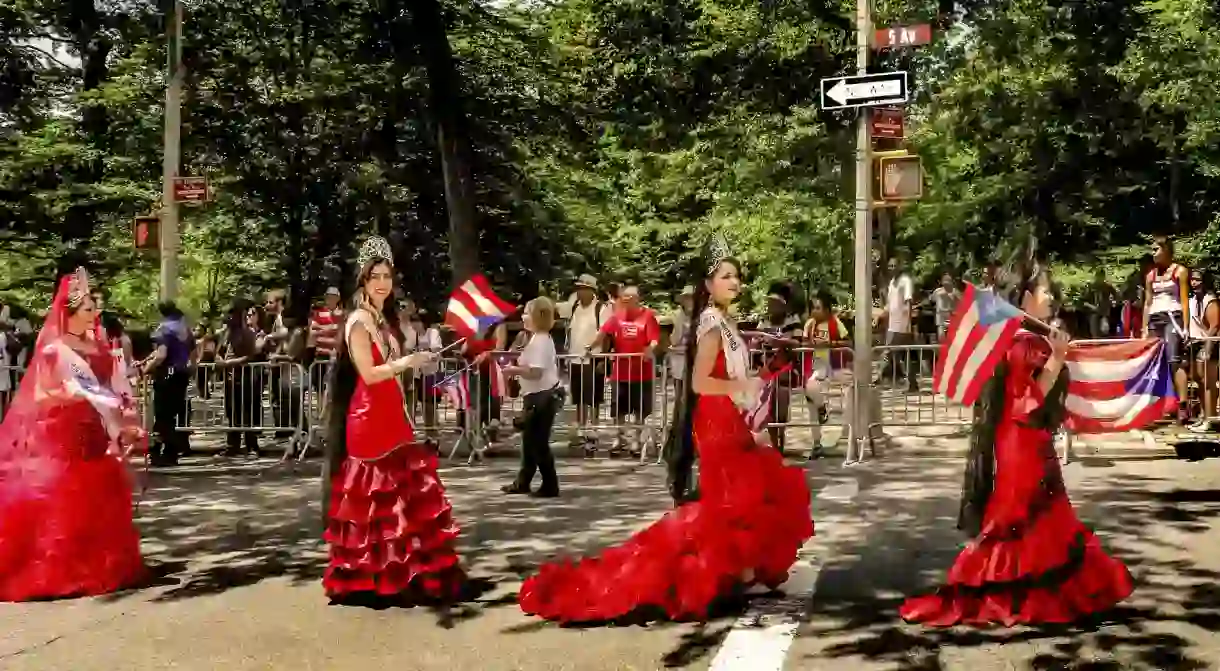 New York City’s National Puerto Rican Day Parade takes place in June every year