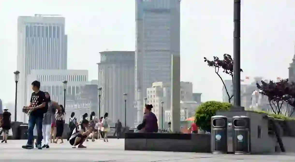 Pudong City Skyline from the Bund