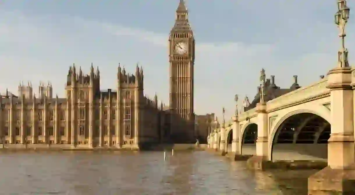 Westminster is home to the Houses of Parliament and Big Ben