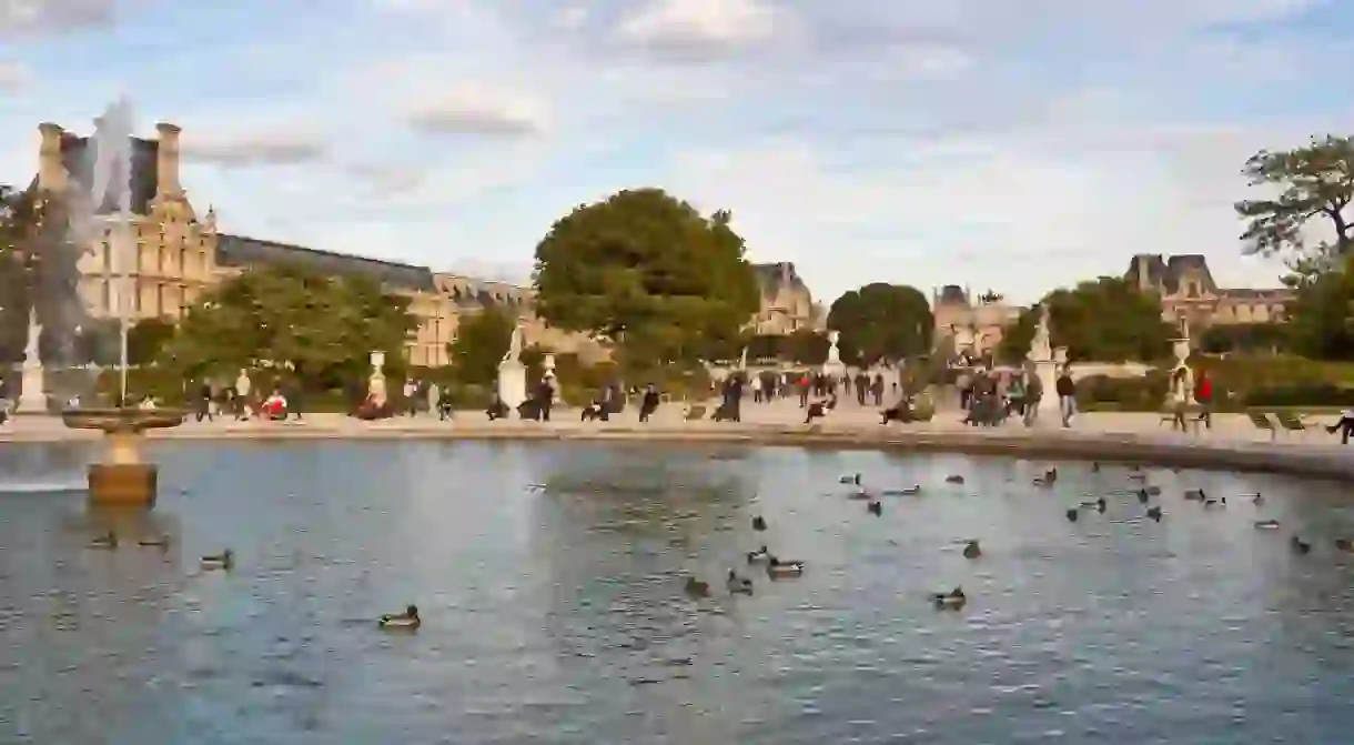 Beautiful spaces such as the Tuileries Garden adorn the 1st arrondissement