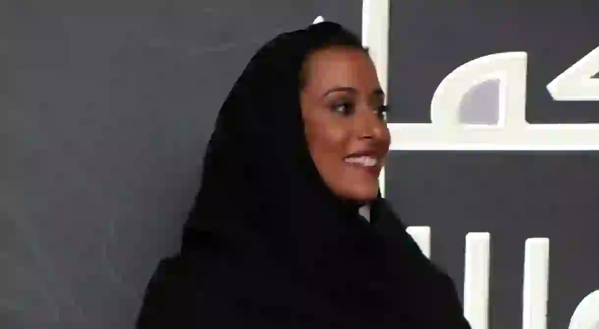 Princess Noura bint Faisal Al-Saud, founder of Saudi Fashion Week, is actively encouraging emerging Saudi designers